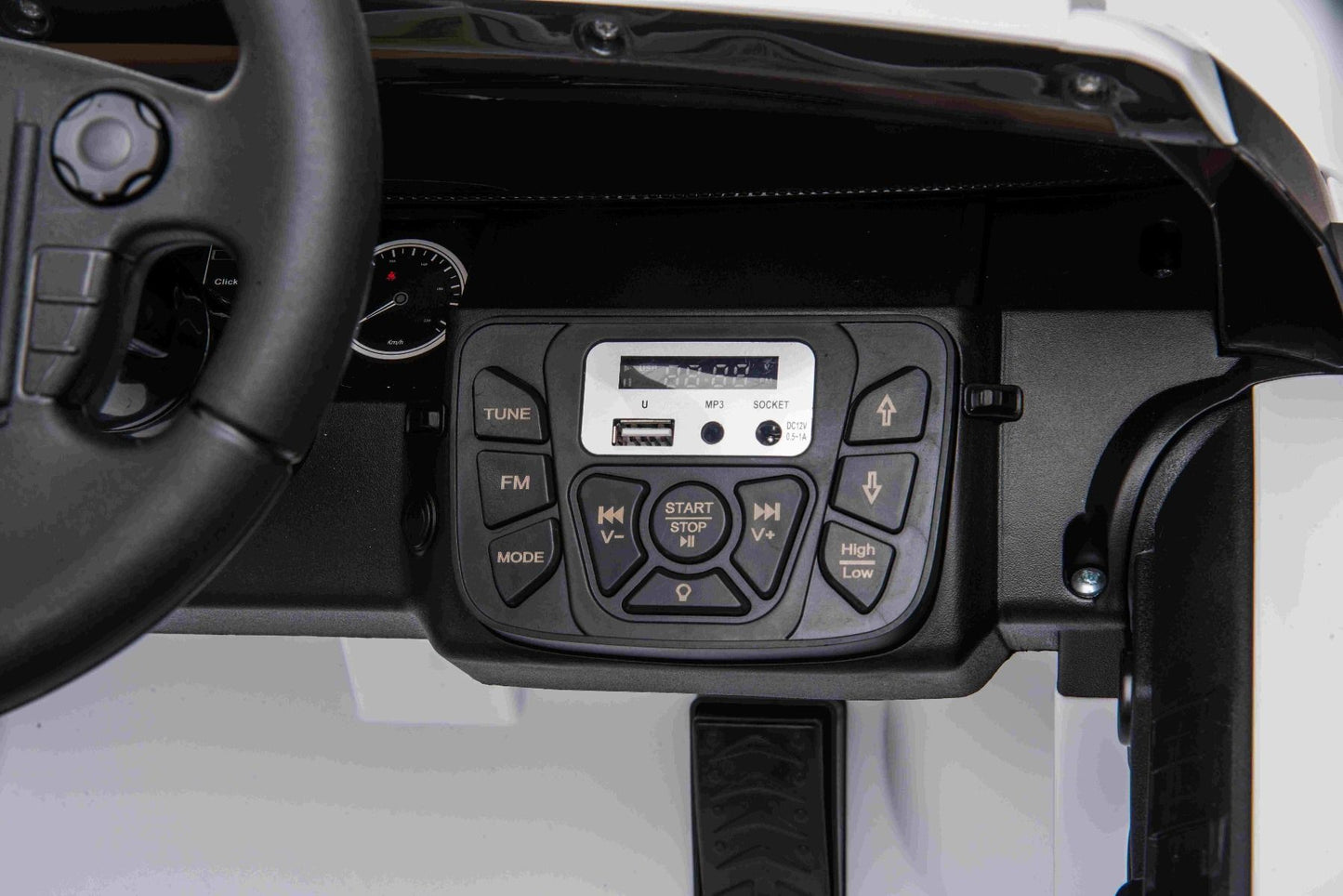 LAND ROVER DISCOVERY (BIANCO) 12 V - MONOPOSTO