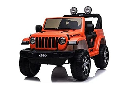 JEEP WRANGLER RUBICON (ARANCIONE) 2 POSTI