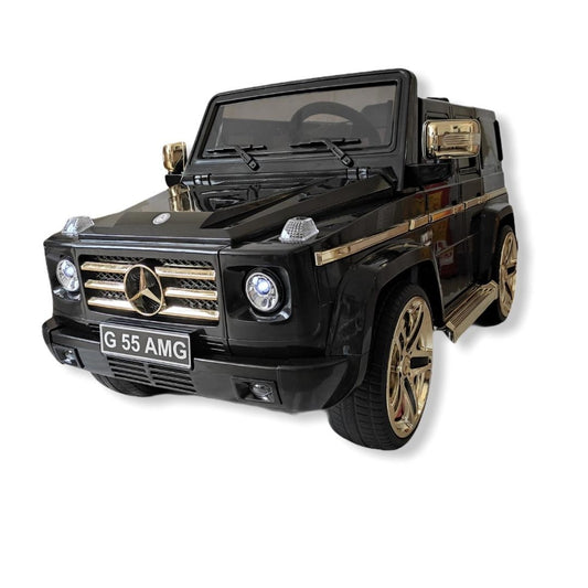 MERCEDES G55 AMG (NERO CON INSERTI ORO) - MONOPOSTO
