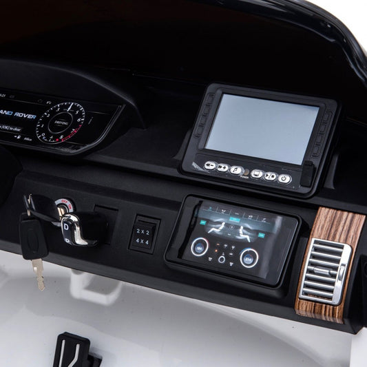 RANGE ROVER LAND ROVER (ROSSO) - 2 POSTI - DISPLAY TOUCH MP4